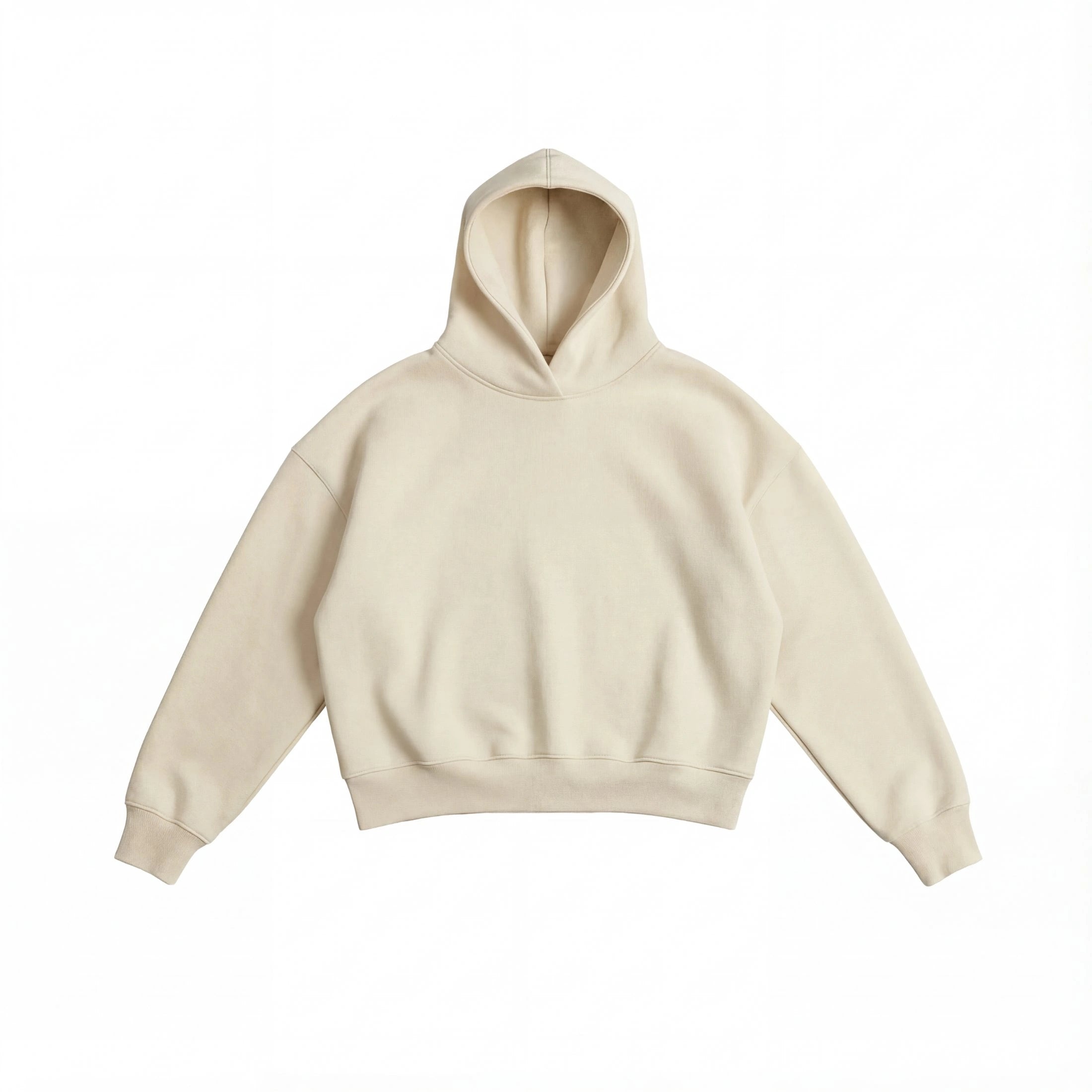 KREMHVIT Hettegenser