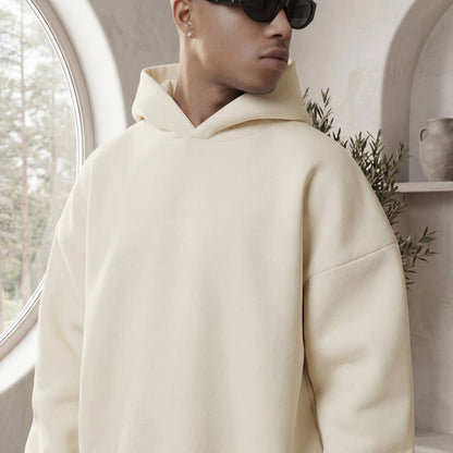 KREMHVIT Hettegenser