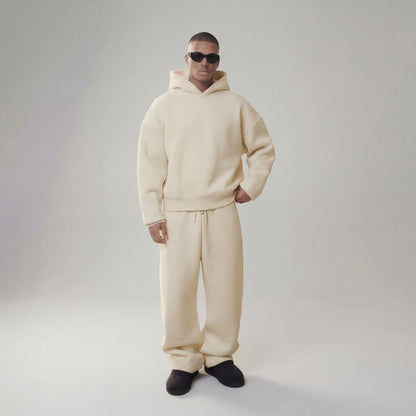 KREMHVIT Hettegenser