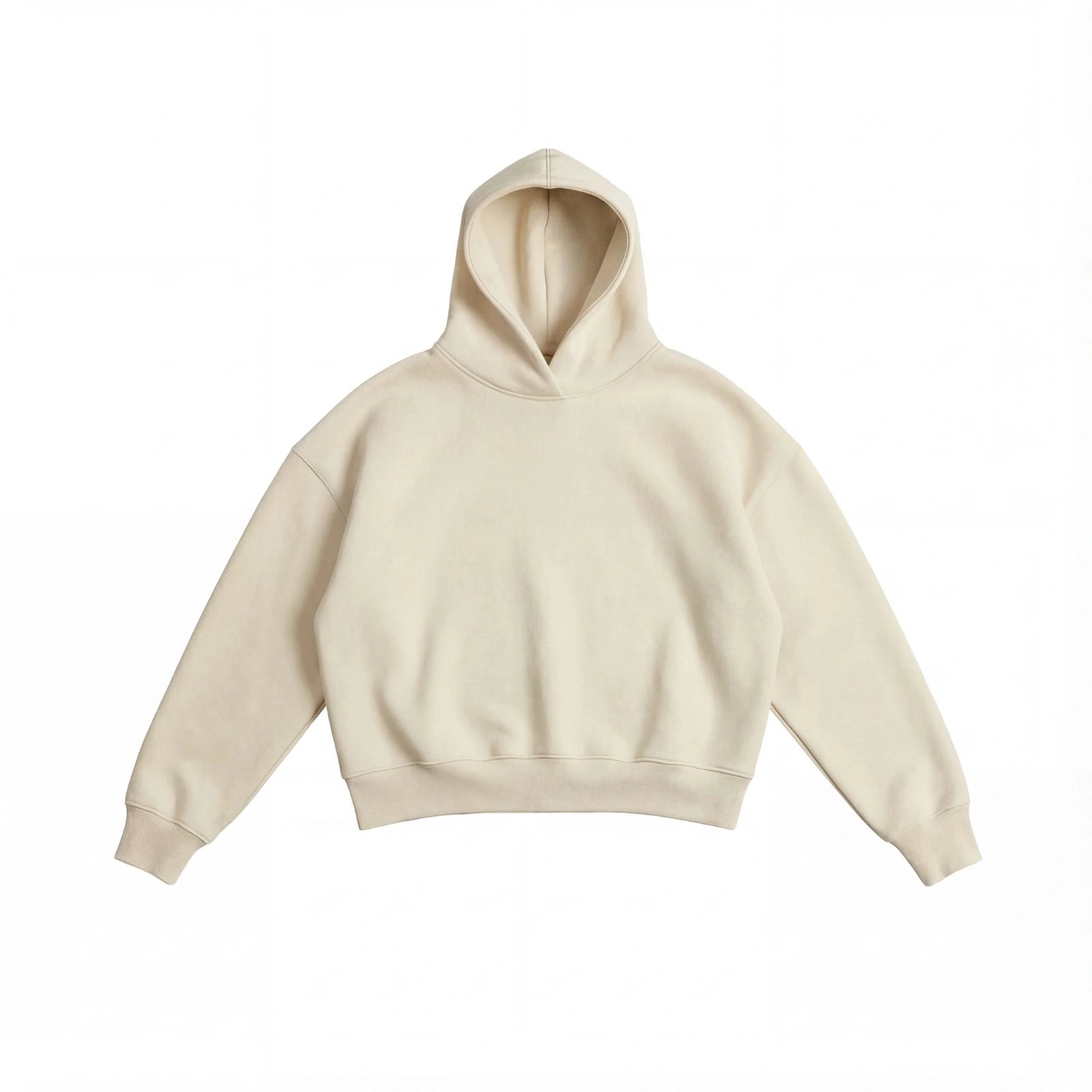 KREMHVIT Hettegenser