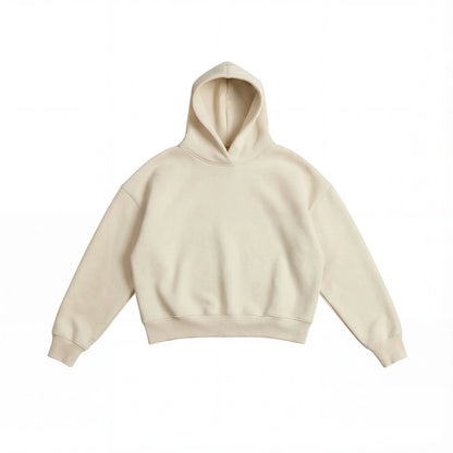 KREMHVIT Hettegenser